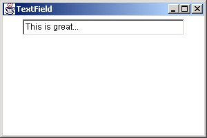 textfield trong java
